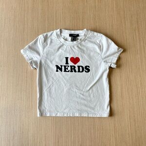 I Love Nerds Forever 21 Graphic T-Shirt